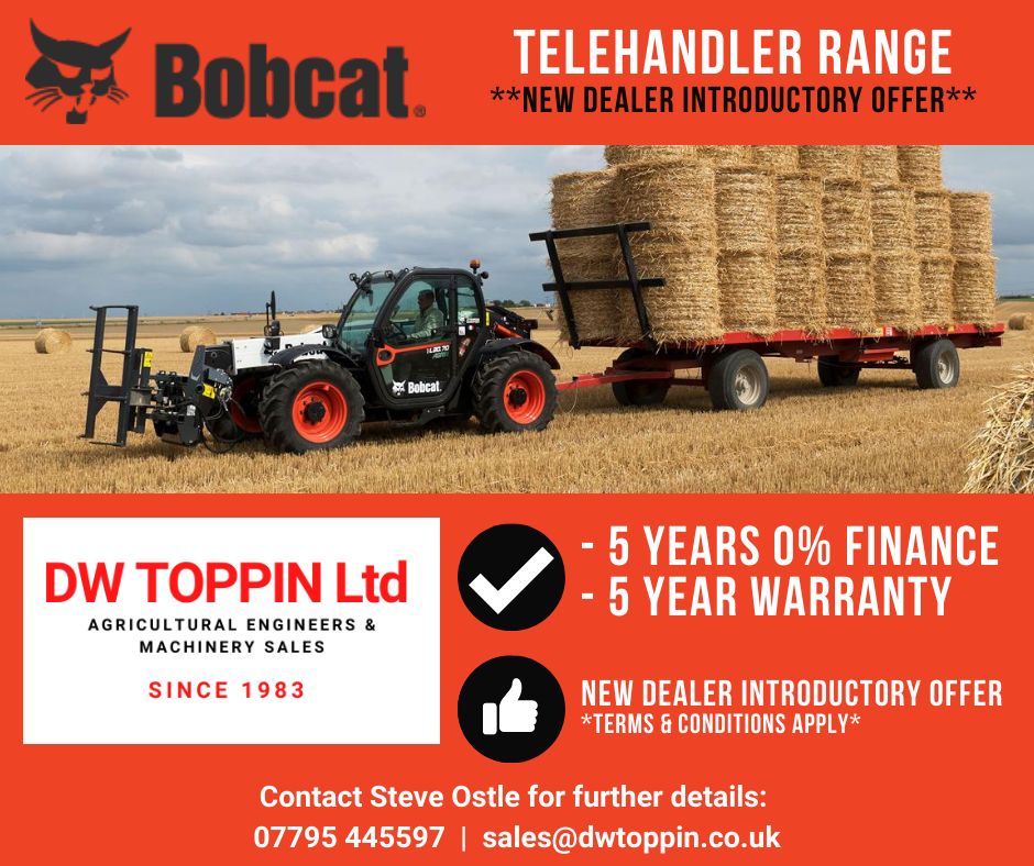 Bobcat dealer offer at DW Toppin